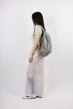 see-through mesh long skirt