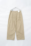 Pony Cotton Wide Pants