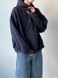 Snap Warmer Hood Sweatshirt