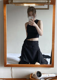 BLADE COLLAR SLEEVELESS