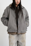 Loco twill work fleece jacket