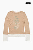 Rene flower long sleeve