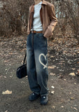 SWAY HEART DENIM PT