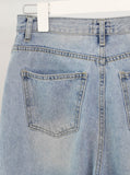 Moz Diagonal Light Blue Denim