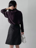 Saphir High Neck Tie Blouse