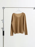 Brook Wool V-neck Knit