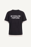 Iron rule layered vintage T-shirt