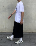 Nylon Rivet Detail Bermuda Pants