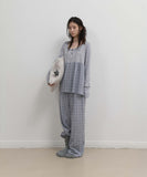 Check Sleep Long Sleeve