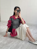 Kelly Satin Banded Long Skirt