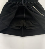 Konaki y2k zipper banding skirt