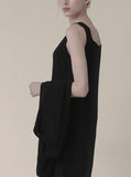 [Premium] Wool Cashmere Sleeveless Long One Piece