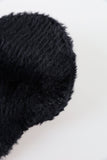 Vogue ear cover fur beanie