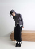 CURVE 2WAY HOOD ZIP UP