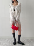 Flower Satin Layered Bustier One Piece
