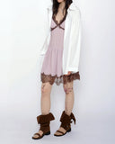 Sharala Slip Lace Bustier One Piece