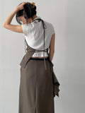 [Setup Available/Three-Piece] Bird Halterneck Bustier