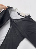 Love Twist Layered T-shirt