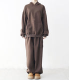 (Unisex) Diction Embroidered Balloon Brushed Sweatpants
