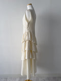 Bohemian Tiered Sleeveless Long One Piece