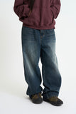 Rave heat wide denim pants