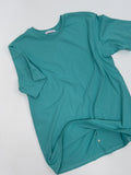 Eyelet Over Fit Short Sleeve T-shirt