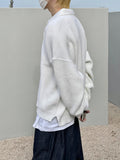 Over Balloon PK Collar Knit