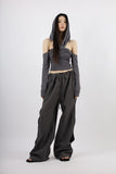 X Hood Bra Top Set
