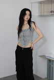 Piece Eyelet Cargo Pants