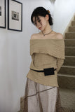 Leopard layered skirt