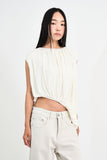 Bico Shirring Unbalance Top
