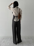 Lake Pleated Wide Slacks