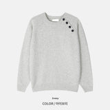 Round button knit