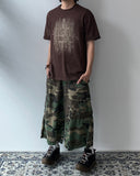 Military Camo Cargo Bermuda Pants