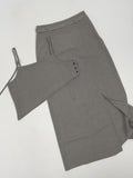 [SS] Bocashi Button Long Skirt