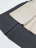 Kino Pleated Midi A-line Skirt