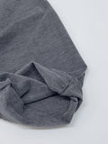 Velour Strap Banding Wide Pants