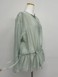 Rose Frill Loose Fit Blouse