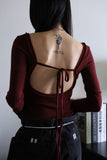 River Back Open Line T-shirt