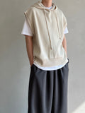 Over Hood Knit Vest