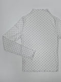 Dot Wave Turtleneck T-Shirt