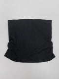 Shirred Ribbed Layered Tube Top