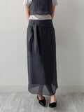 Rookie Chiffon Wrap Skirt