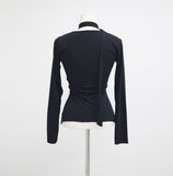 Leuki Tie Shirring T-Shirt