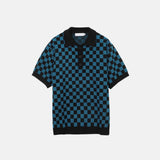 Checker Collar Knit