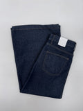 522 A-line denim long skirt