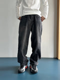 Kane Teen Washing Wide Denim Pants