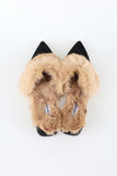 Say Stiletto Fur Mule