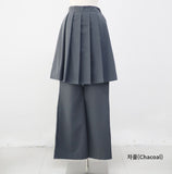 Merci Pleated Skirt Layered Pants