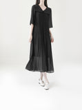 Romel Chiffon Pleated One Piece
